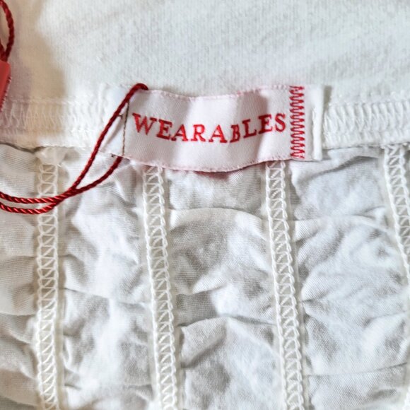 XCVI Core by Wearables Women's Skirt  The Trace Skirt White size LARGE N… - Picture 3 of 13